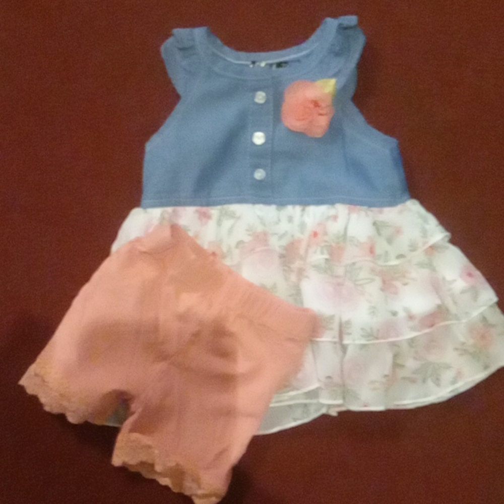 18 month dress and shorts